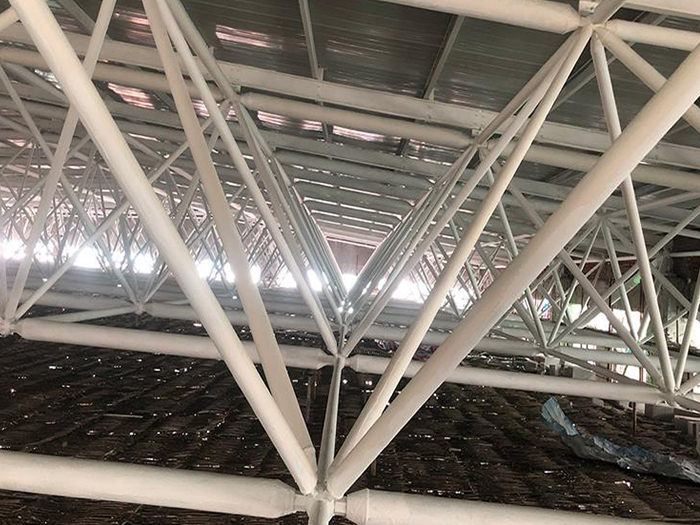 盖州大型螺栓球网架施工厂家